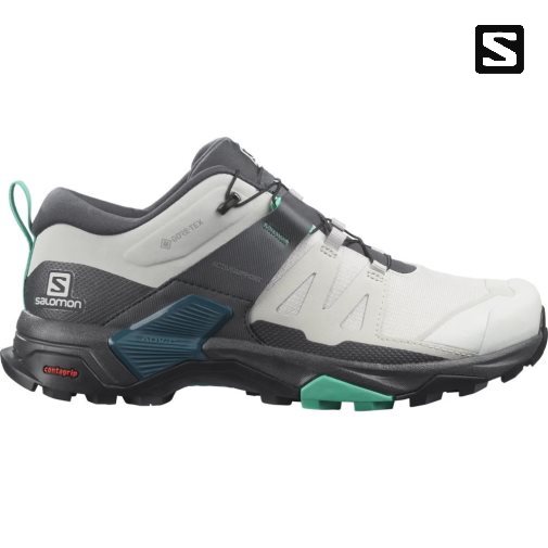 Salomon X Ultra 4 GTX Turisticke Topanky Damske Biele Čierne | SK 2OFQZC